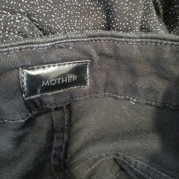 Mother High Rise Looker Diamond in The Rough Jeans - Picture 3 of 12